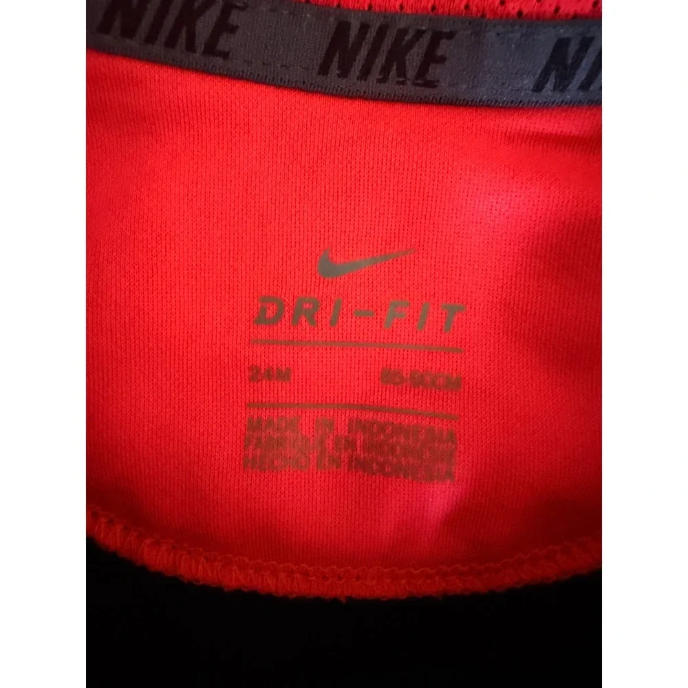Nike Dri-FIT Toddler Boys Full Zip Hoodie Jacket Colorblock Royal Blue Black 24M